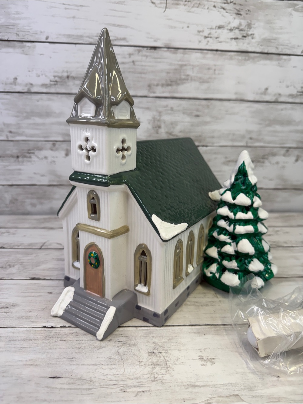 Dept 56 Snow Village All Saints Church- no outer box sleeve
